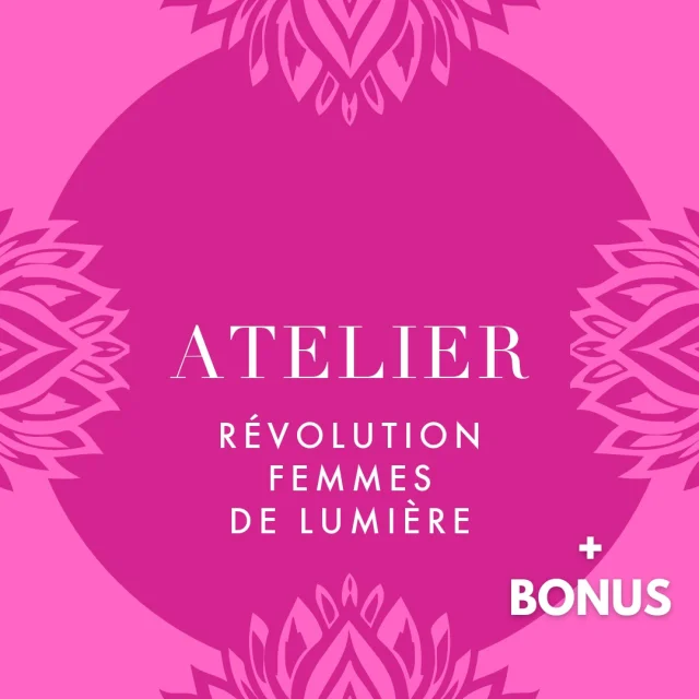Atelier Révolution Femmes de Lumière, avec Emmanuel Ferran
